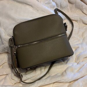 Elegant Olive Shoulder Bag